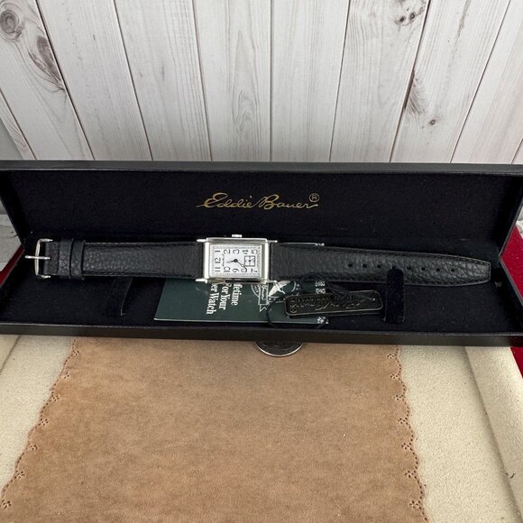Eddie Bauer 70Th Anniversary Silver Tank Watch - Picture 10 of 11